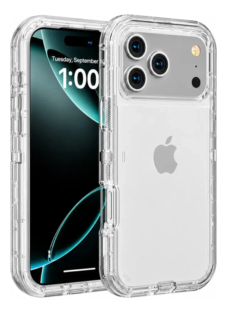 FUNDA TRANSPARENTE 360 IPHONE 18 PRO MAX